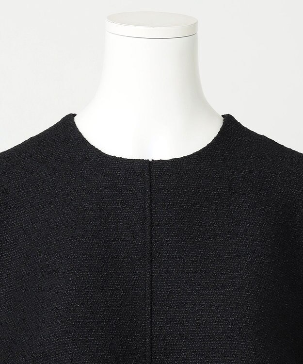 23区 【R(アール)】リングツイード ワンピース ブラック系