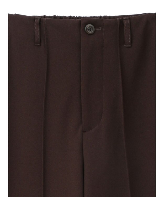 earth music&ecology センターシームパンツ Chocolat