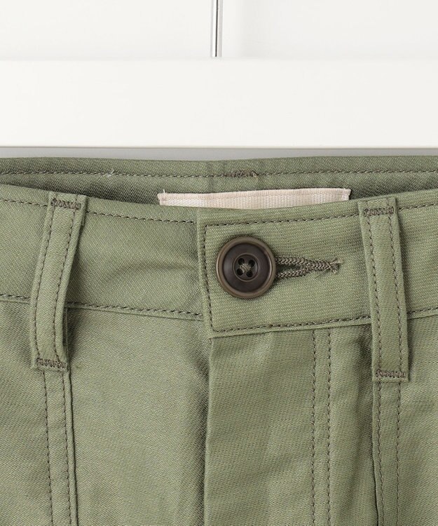 自由区 【XSサイズ~/洗える】GUNG HO（ガンホー） ベイカーパンツ カーキ系