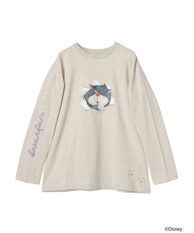 earth music&ecology Ｄｉｓｎｅｙ／フロントルシファーロンＴ Oatmeal