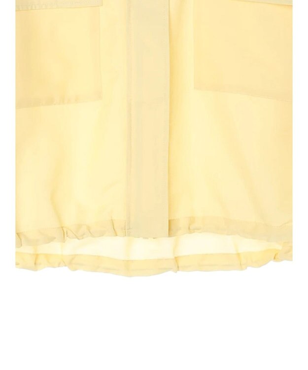 Green Parks シアーショート丈ブルゾン Yellow