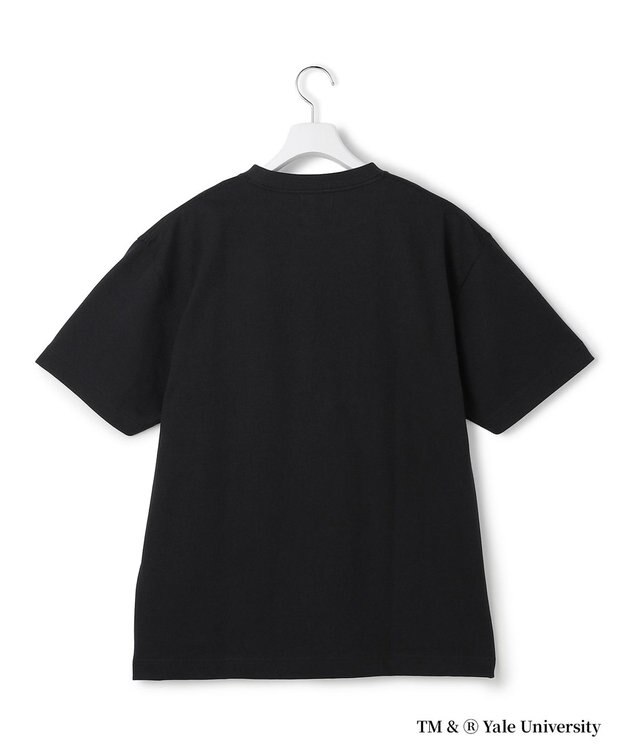 J.PRESS YORK STREET 【YALE別注】【UNISEX】ブルドッグ プリント Tシャツ ブラック系