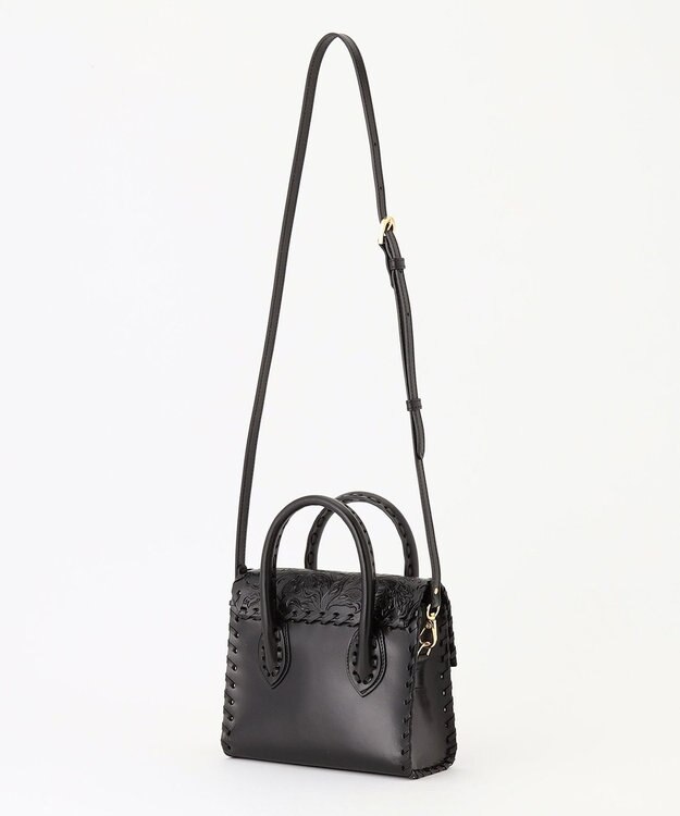 GRACE CONTINENTAL Mini RS Handbag ブラック