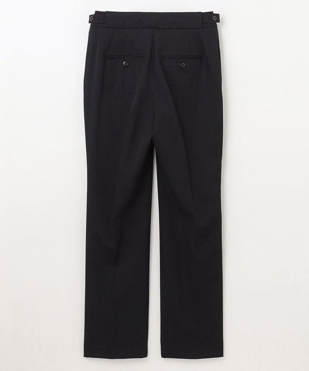 GRACE CONTINENTAL WOOLタキシードパンツ ブラック