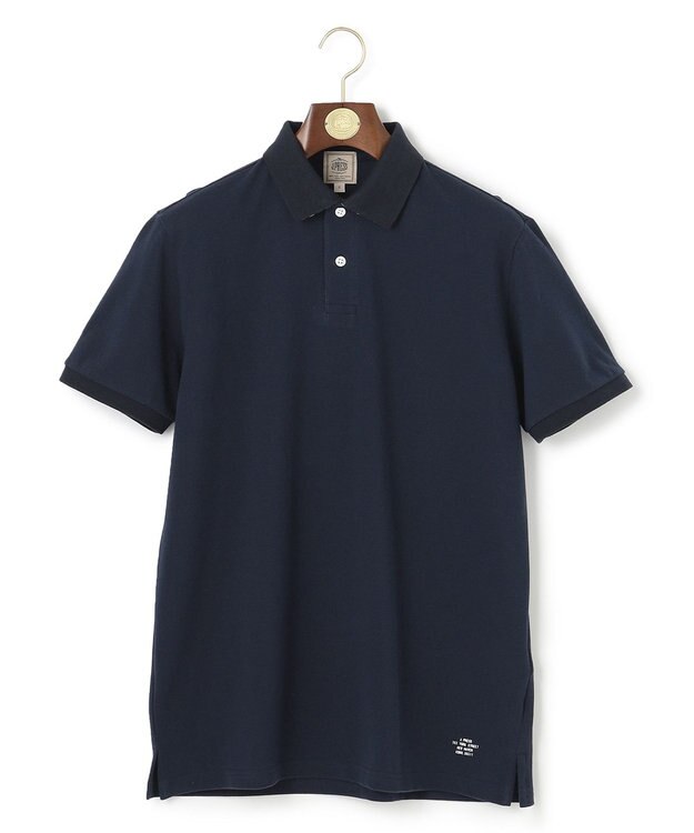 J.PRESS MEN レジメンタル ポロシャツ ネイビー系