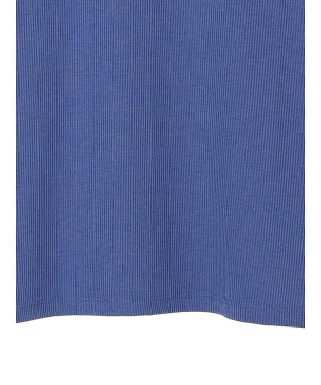 Green Parks カットリブタートルネックプルオーバー Purple