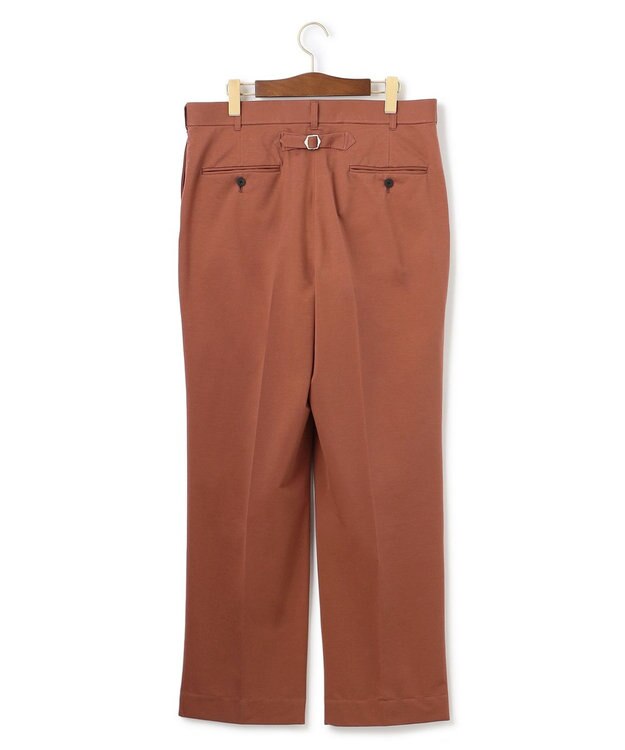 J.PRESS MEN 【J.PRESS ORIGINALS】46G Typewriter Jarsey New Piped Stem Slacks / Made in Japan ブラウン系