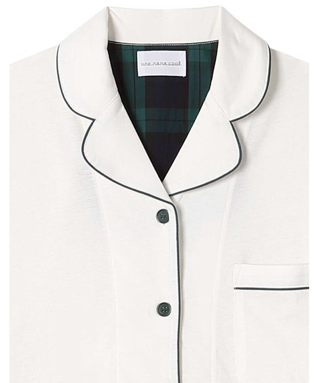 une nana cool カシミヤ混天竺パジャマ WH