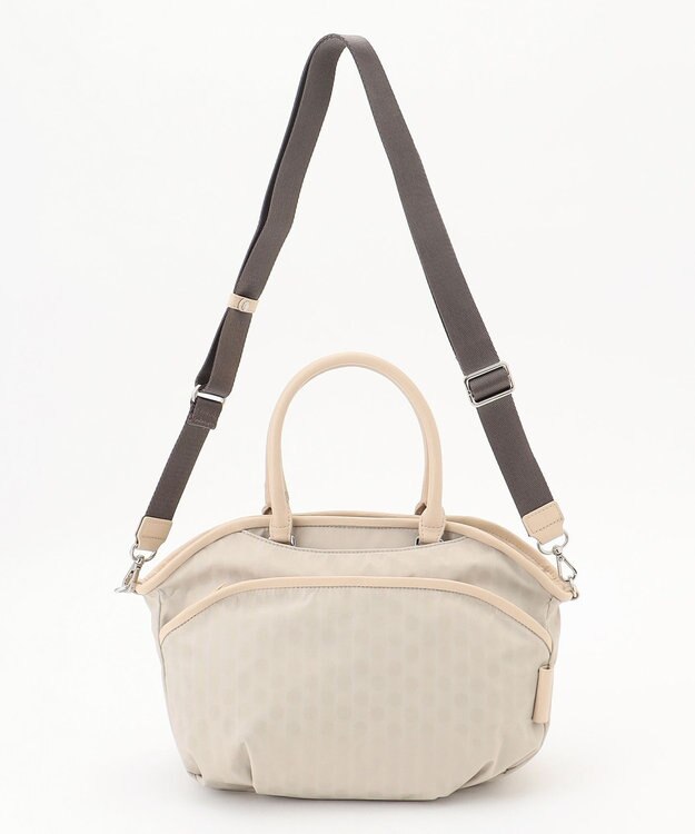 Y'SACCS Polka Dots　パイピングポケット2WAYミニトート アイボリー