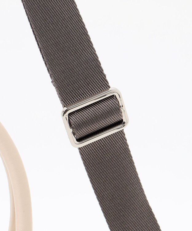 Y'SACCS Polka Dots　パイピングポケット2WAYミニトート アイボリー