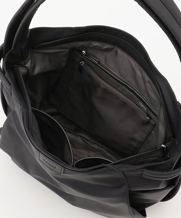 Y'SACCS 【ナイロンタフタ】トラベルショルダーリュック mini ブラック