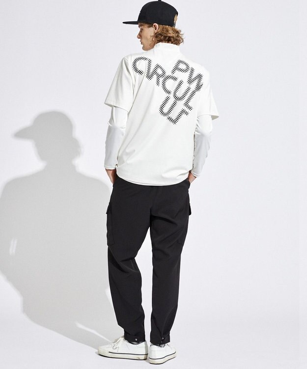 PW CIRCULUS 【MEN】ワイド カーゴパンツ ブラック系