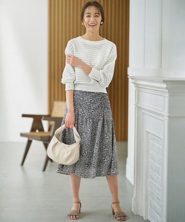 組曲 【2WAY】ソフトミニラウンドバッグ アイボリー系