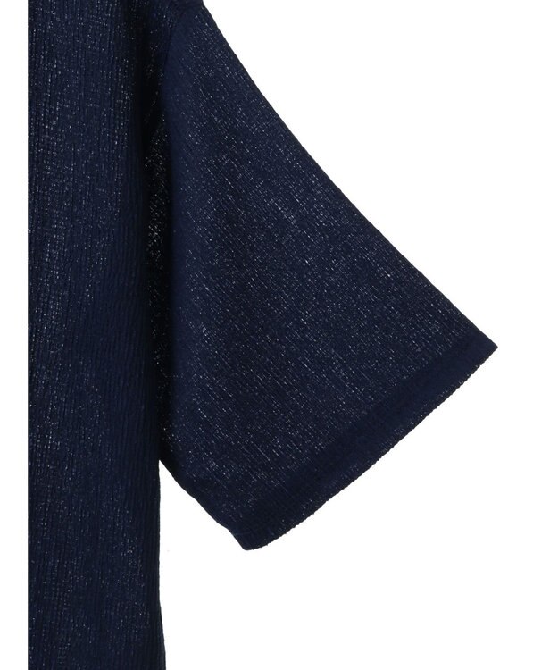 Green Parks BEST PRICE 表面カット衿付シャツ Blue