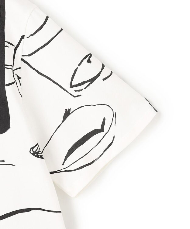 ICB L 【30th ANNIVERSARY】 MILANO プリントTシャツ オフホワイト系