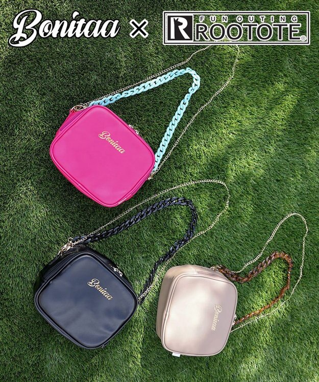 ROOTOTE 6824【簡易保冷】LT.サーモキーパー.コスメトート.ボニータ 01：ブラック