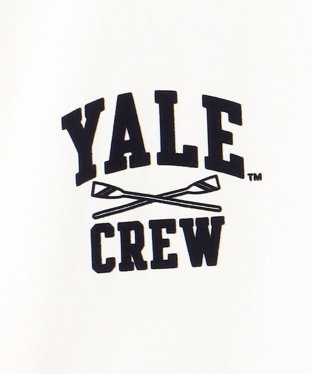 J.PRESS YORK STREET 【WOMEN】YALE × J.PRESS YORK STREET コラボワンポイントTシャツ ホワイト系