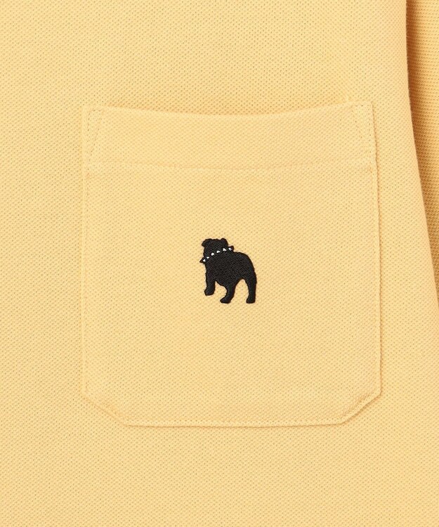 J.PRESS MEN 【WEB・一部店舗限定】カノコバックブル Tシャツ イエロー系