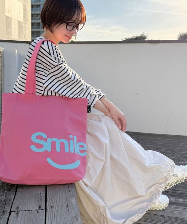 ROOTOTE 1019【A4サイズ収納】SC.トール.リサイクルコットン-B 01：ローズ