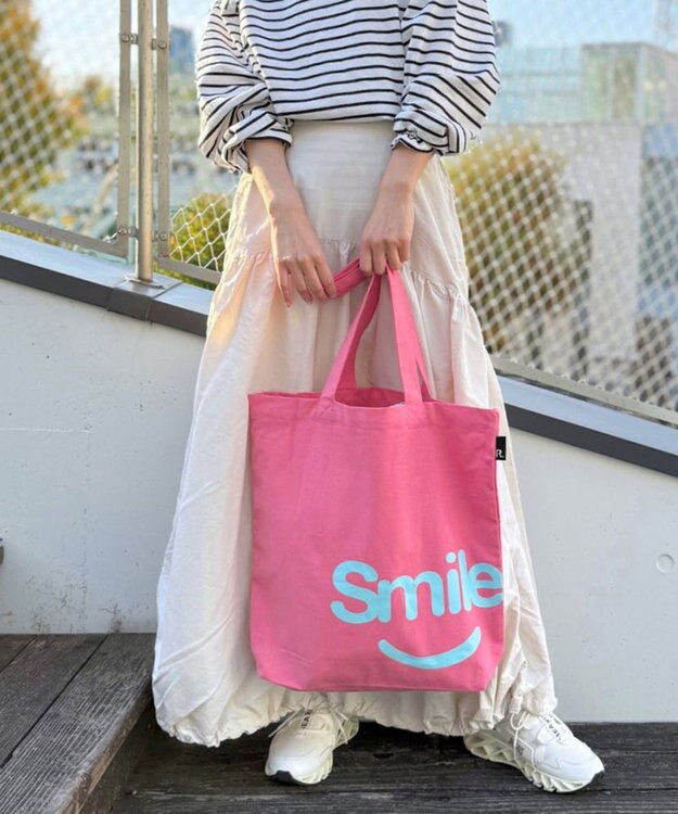 ROOTOTE 1019【A4サイズ収納】SC.トール.リサイクルコットン-B 01：ローズ