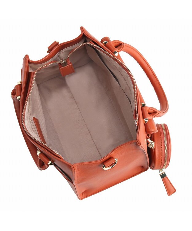 ACE BAGS & LUGGAGE Jewelna Rose ヴィクシー ハンドバッグ 16232 ジュエルナローズ オレンジブラウン