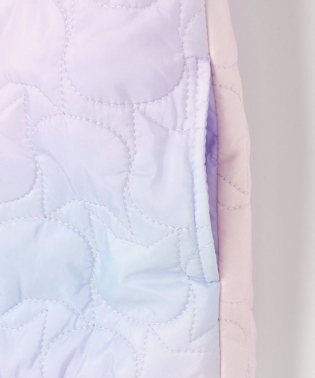 ANY KIDS 【ドッキング可能】ネコキルトブルゾン レインボー