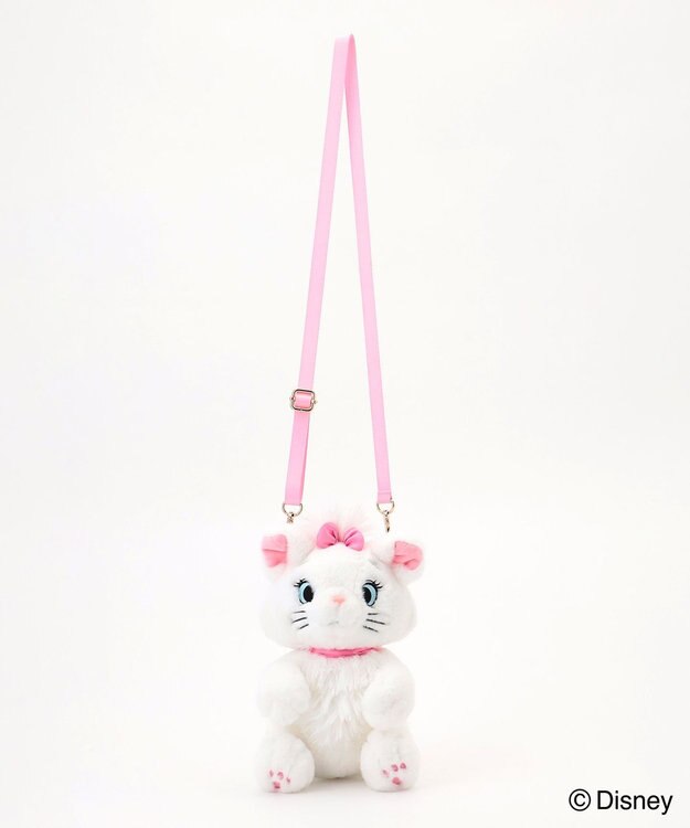 ANY KIDS 【ディズニー/マリー】ぬいぐるみポシェット オフホワイト