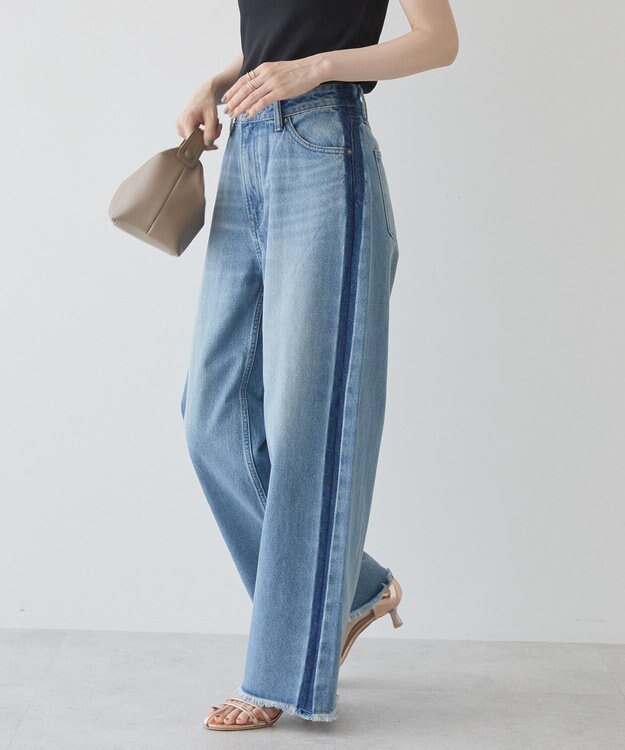 AMERICAN HOLIC サイドラインデニム Light Indigo