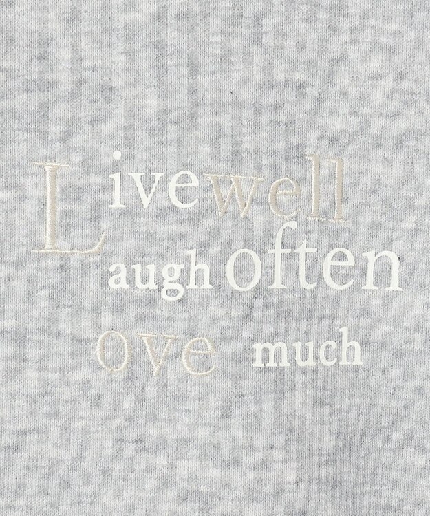 ANY ロゴスウェット ライトグレー