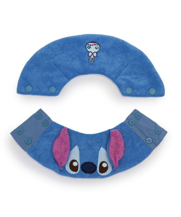 PET PARADISE ディズニー スティッチ  クールバンダナ 《お顔》 小型犬 ブルー