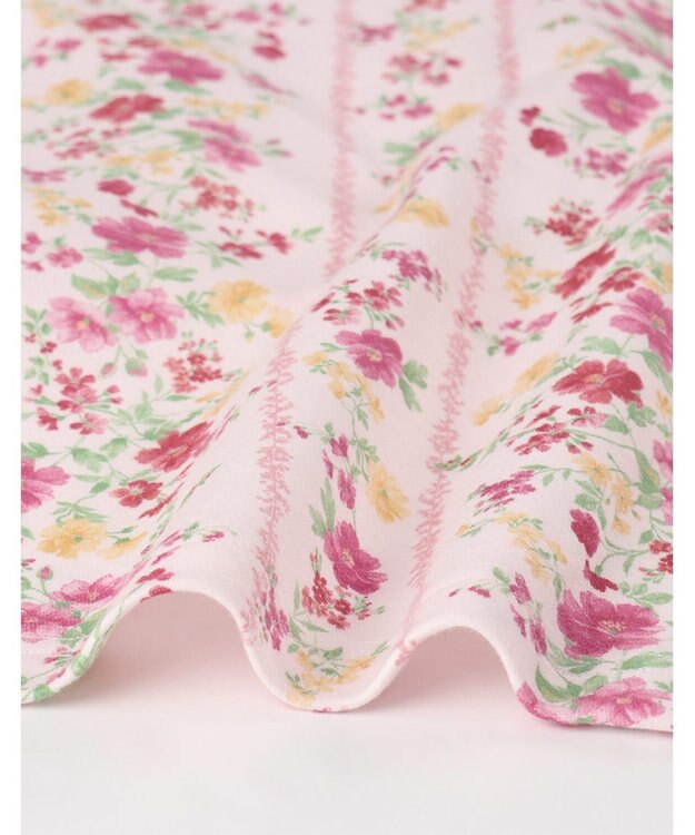 Wing パジャマ 長袖 長ズボン 綿混(本体) あったか レディース EP6011 ウイング／ワコール ピンク