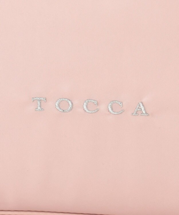 TOCCA 【A4サイズ対応・一部カラー撥水】TINY RIBBON SUBBAG サブバッグ ピンク系