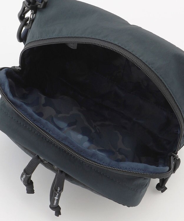 JOSEPH ABBOUD MOUNTAIN 【新型登場！ECO撥水/軽量】マイクロリップ サコッシュ ネイビー系