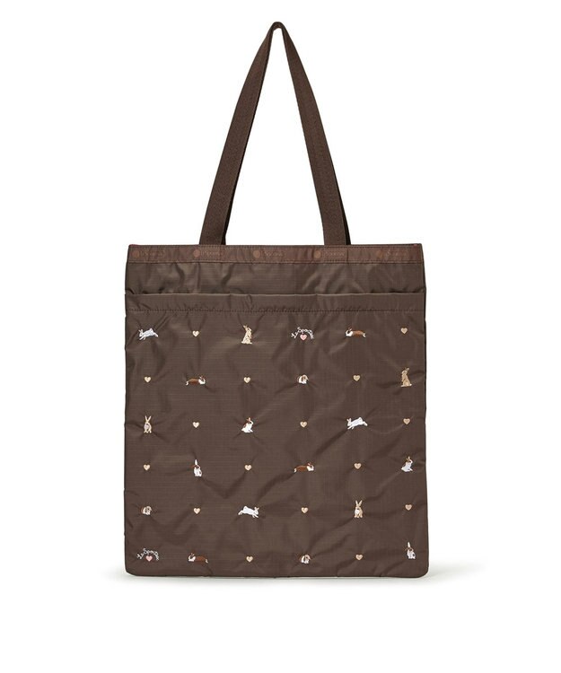 LeSportsac LARGE EMERALD TOTE/バニーエンブロイダリー バニーエンブロイダリー