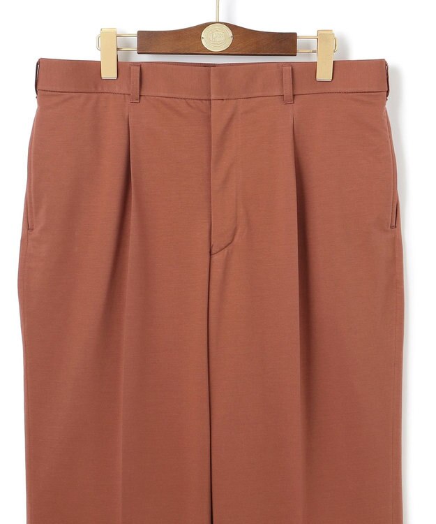 J.PRESS MEN 【J.PRESS ORIGINALS】46G Typewriter Jarsey New Piped Stem Slacks / Made in Japan ブラウン系