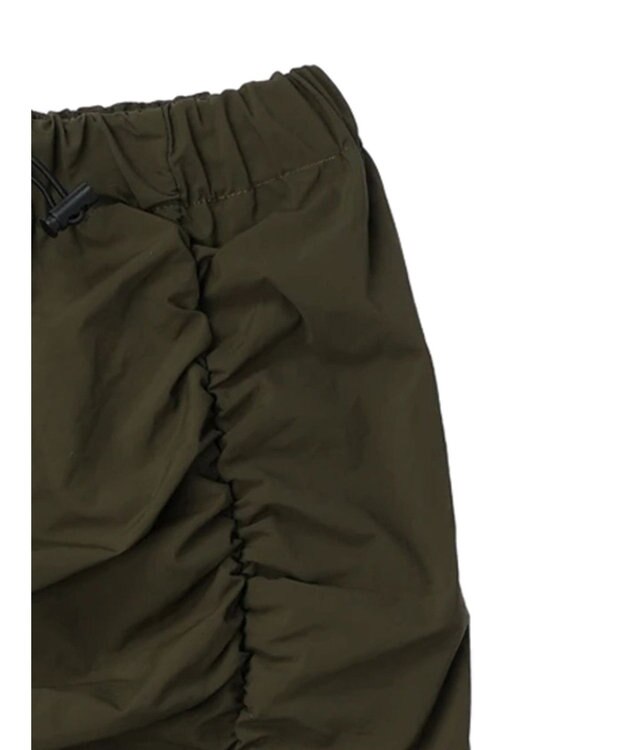 Green Parks ・ＲＡＹ　ＣＡＳＳＩＮ　フロントギャザーナロースカート Khaki