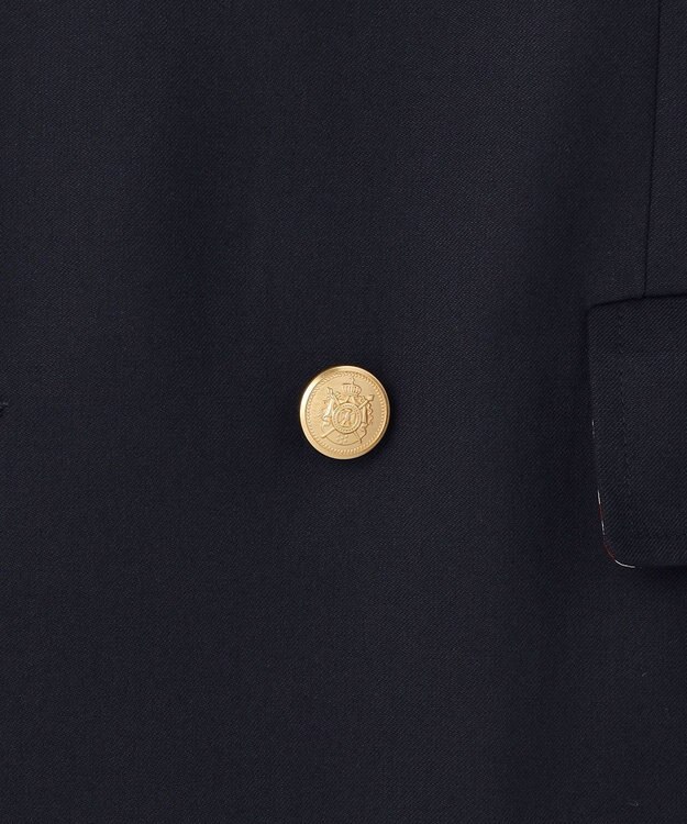 J.PRESS YORK STREET 【UNISEX】ダブルブレザー / 6B / 金釦 / 背抜き ネイビー系