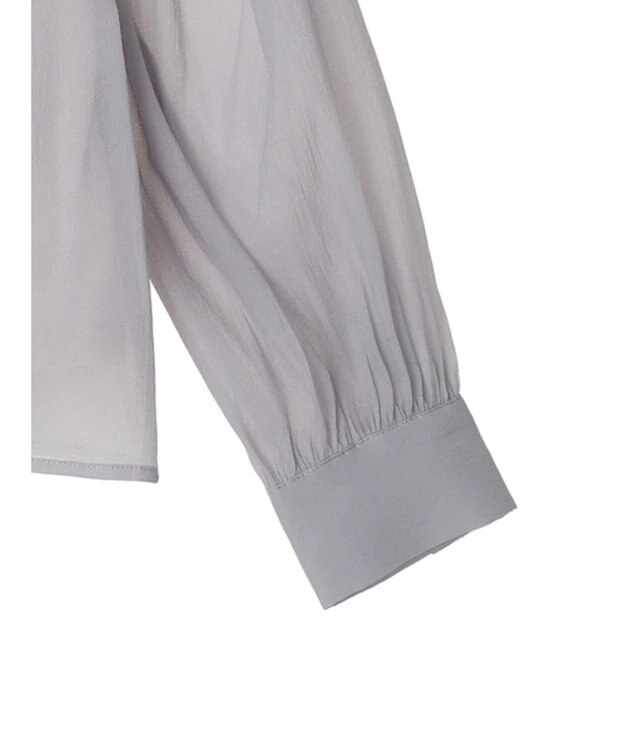 Green Parks ・ＥＬＥＮＣＡＲＥ　ＤＵＥ　バックリボンブラウス Light Gray