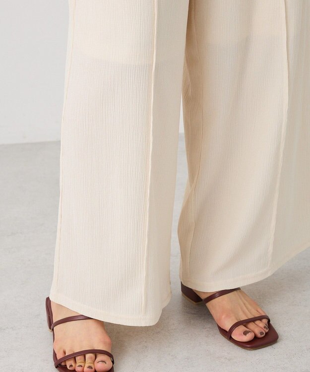 CRAFT STANDARD BOUTIQUE ワイドイージーパンツ Light Beige