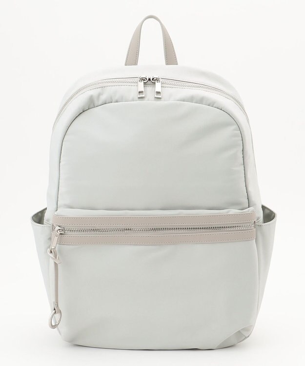 組曲 【PC用ポケット付き】ナイロンポケット バックパック アイボリー系