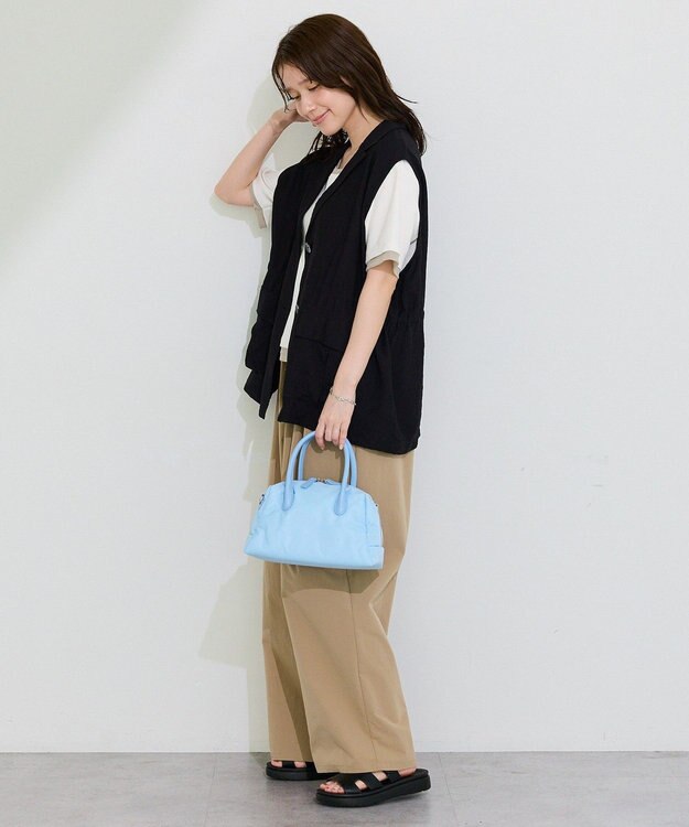 Green Parks ドロストミリタリーベスト Black