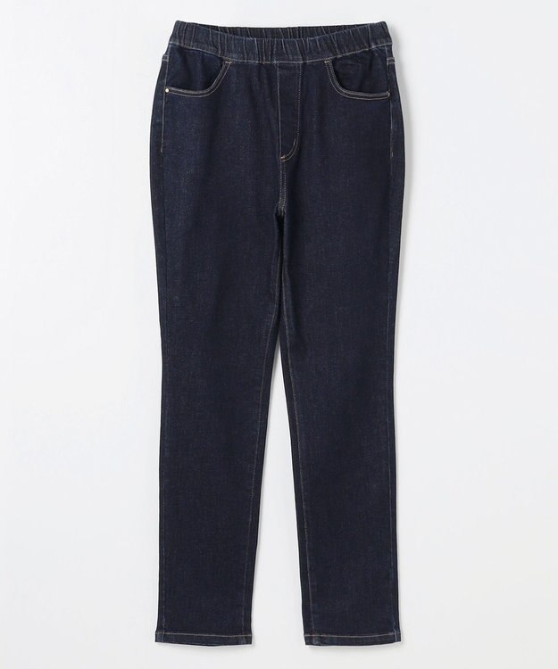 ANY L 【ウエストゴム】ウルトライージースキニーデニム ダークインディゴ