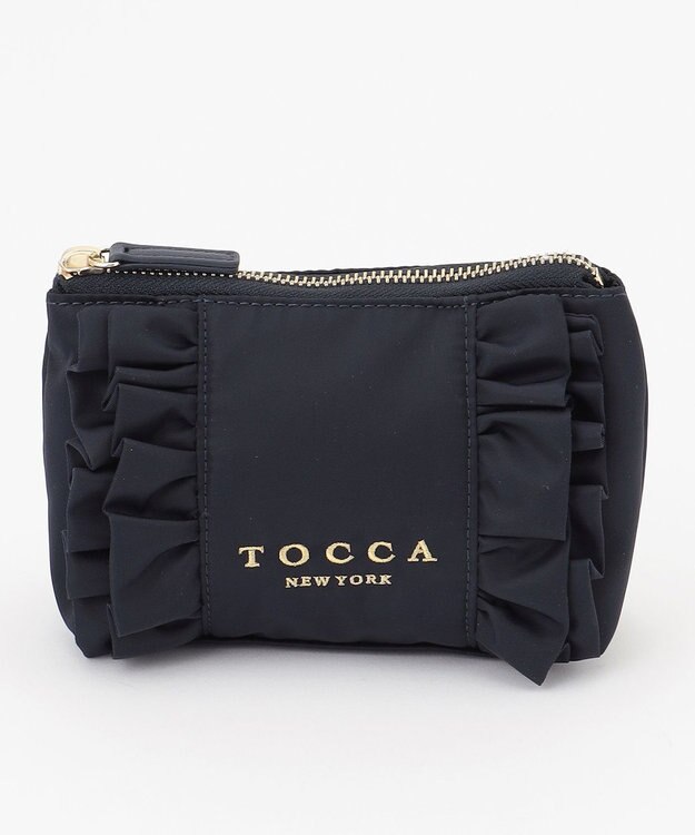 TOCCA WAVES POUCH ポーチ ネイビー系
