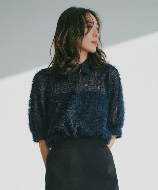 #Newans フィラッフィパフスリーブプラウス