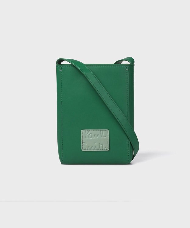 Paul Smith カラーブロックSS26 ミニショルダーバッグ グリーン