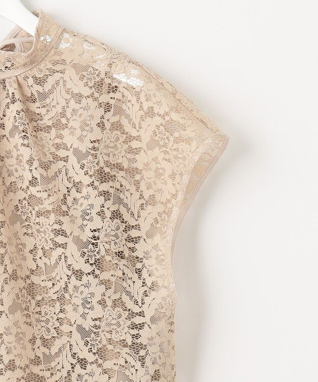 23区 【APPLAUDIR】レースコンビ ドレス ベージュ系