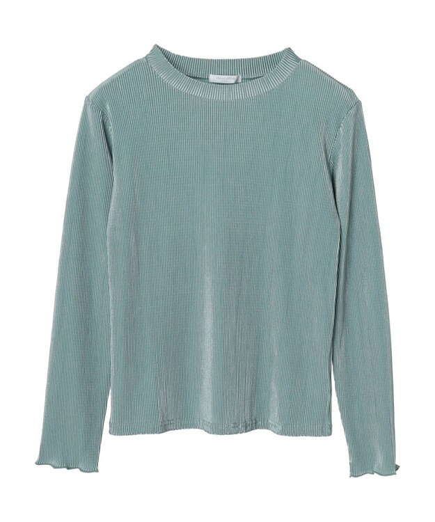 Green Parks ミニプリーツプルオーバー Blue Green