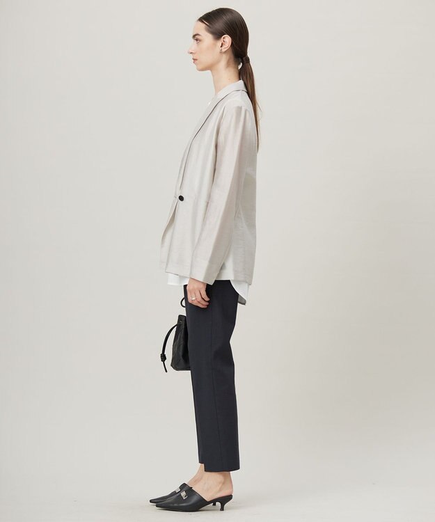 ICB 【接触冷感・速乾・洗える】 リヨセルシアー ジャケット トープ系