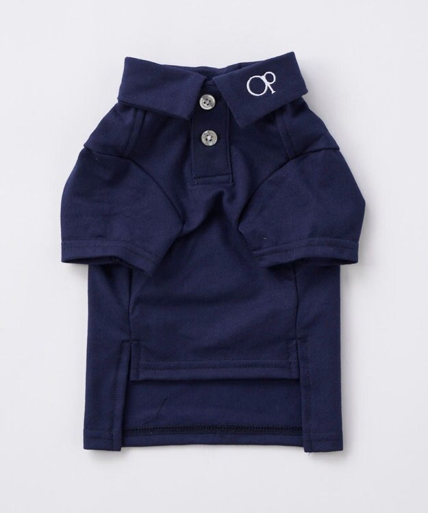 OP／FILA 【Ocean Pacific】ポロシャツ風ドッグウェア ペットウェア ネイビー