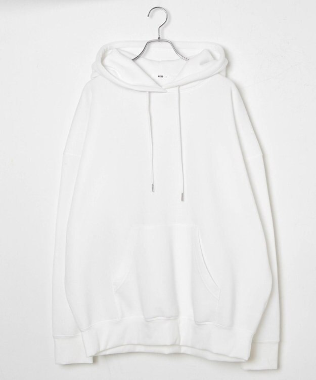 WEGO 【ユニセックス着用ITEM/MLXLサイズ展開/新色追加/裏起毛】スウェットプルパーカー ホワイト